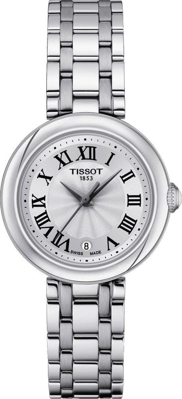 Buy Shop Tissot Bellissima Small Lady Silver Dial Silver Steel Strap Watch For Women - T126.010.11.013.00 USA Online