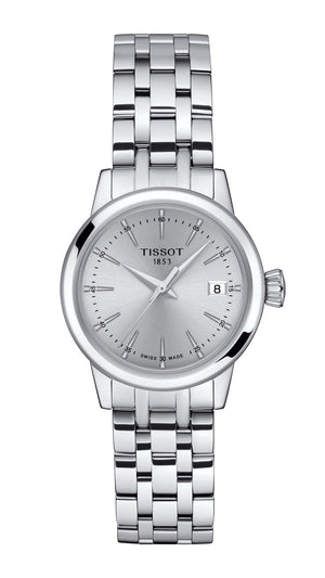 Buy Shop Tissot Bellissima Small Lady Silver Dial Silver Steel Strap Watch for Women - T129.210.11.031.00 USA Online