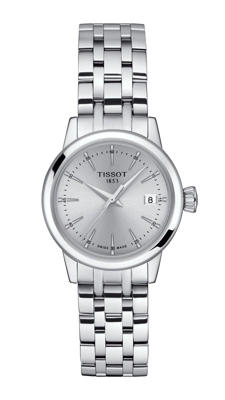 Buy Shop Tissot Bellissima Small Lady Silver Dial Silver Steel Strap Watch for Women - T129.210.11.031.00 USA Online