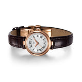 Buy Shop Tissot Bellissima Small Lady White Dial Brown Leather Strap Watch For Women - T126.010.36.013.00 USA Online