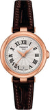 Buy Shop Tissot Bellissima Small Lady White Dial Brown Leather Strap Watch For Women - T126.010.36.013.00 USA Online