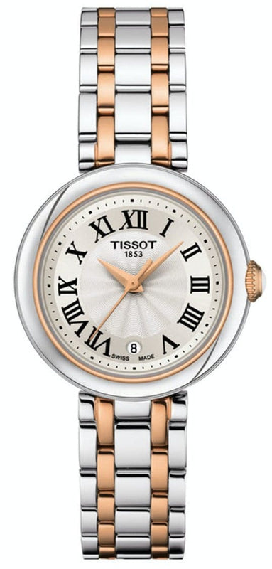 Buy Shop Tissot Bellissima Small Lady White Dial Two Tone Steel Strap Watch For Women - T126.010.22.013.01 USA Online