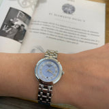 Buy Shop Tissot Bellissima Small Lady Light Blue Dial Silver Steel Strap Watch for Women - T126.010.11.133.00 USA Online