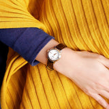 Buy Shop Tissot Bridgeport Lady White Dial Brown Leather Strap Watch For Women - T097.010.26.118.00 USA Online