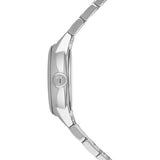 Buy Shop Tissot Carson Automatic Black Dial Silver Steel Strap Watch For Women - T085.207.11.051.00 USA Online