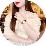 Buy Shop Tissot Carson Automatic White Dial Brown Leather Strap Watch For Women - T085.207.36.011.00 USA Online