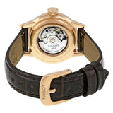 Buy Shop Tissot Carson Automatic White Dial Brown Leather Strap Watch For Women - T085.207.36.011.00 USA Online