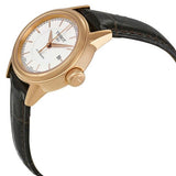 Buy Shop Tissot Carson Automatic White Dial Brown Leather Strap Watch For Women - T085.207.36.011.00 USA Online