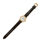 Buy Shop Tissot Carson Automatic White Dial Brown Leather Strap Watch For Women - T085.207.36.011.00 USA Online