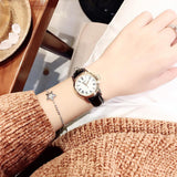 Buy Shop Tissot Carson Lady Steel Quartz Brown Leather Strap Watch For Women - T085.210.36.011.00 USA Online