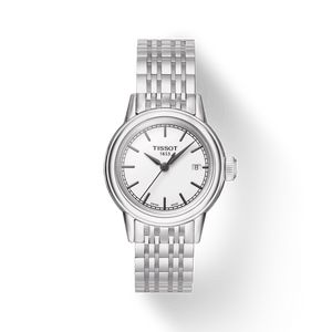 Buy Shop Tissot Carson Lady Steel Quartz Watch For Women - T085.210.11.011.00 USA Online