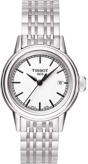 Buy Shop Tissot Carson Lady Steel Quartz Watch For Women - T085.210.11.011.00 USA Online