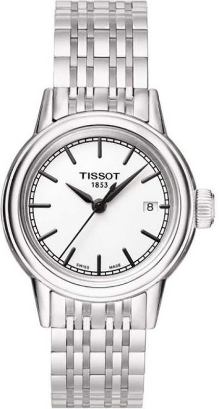 Buy Shop Tissot Carson Lady Steel Quartz Watch For Women - T085.210.11.011.00 USA Online
