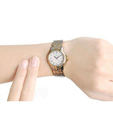 Buy Shop Tissot Carson Lady White Dial Two Tone Steel Strap Watch For Women - T085.210.22.013.00 USA Online