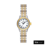 Buy Shop Tissot Carson Lady White Dial Two Tone Steel Strap Watch For Women - T085.210.22.013.00 USA Online