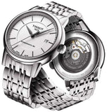 Buy Shop Tissot Carson Powermatic 80 Silver Dial Silver Steel Strap Watch For Men - T085.407.11.011.00 USA Online