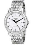 Buy Shop Tissot Carson Powermatic 80 Silver Dial Silver Steel Strap Watch For Men - T085.407.11.011.00 USA Online