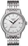 Buy Shop Tissot Carson Powermatic 80 Silver Dial Silver Steel Strap Watch For Men - T085.407.11.011.00 USA Online