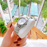 Buy Shop Tissot Carson Premium Automatic Lady Diamonds Silver Dial Silver Steel Strap Watch for Women - T122.207.11.036.00 USA Online