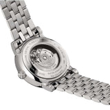 Buy Shop Tissot Carson Premium Automatic Lady Diamonds Silver Dial Silver Steel Strap Watch for Women - T122.207.11.036.00 USA Online