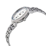 Buy Shop Tissot Carson Premium Automatic Lady Diamonds Silver Dial Silver Steel Strap Watch for Women - T122.207.11.036.00 USA Online