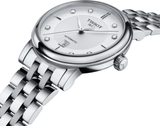 Buy Shop Tissot Carson Premium Automatic Lady Diamonds Silver Dial Silver Steel Strap Watch for Women - T122.207.11.036.00 USA Online