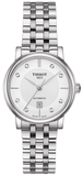Buy Shop Tissot Carson Premium Automatic Lady Diamonds Silver Dial Silver Steel Strap Watch for Women - T122.207.11.036.00 USA Online