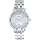 Buy Shop Tissot Carson Premium Automatic Lady Diamonds Silver Dial Silver Steel Strap Watch for Women - T122.207.11.036.00 USA Online