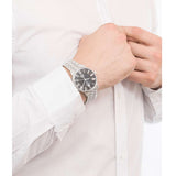 Buy Shop Tissot Carson Premium Black Dial Silver Steel Strap Watch For Men - T122.410.11.053.00 USA Online