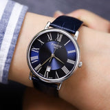 Buy Shop Tissot Carson Premium Blue Dial Blue Leather Strap Watch For Men - T122.410.16.043.00 USA Online