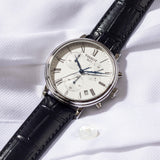 Buy Shop Tissot Carson Premium Chronograph Silver Dial Black Leather Strap Watch For Men - T122.417.16.033.00 USA Online