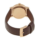 Buy Shop Tissot Carson Premium Lady Silver Dial Brown Leather Strap Watch For Women - T122.210.36.033.00 USA Online