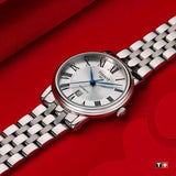 Buy Shop Tissot Carson Premium Lady Silver Dial Silver Steel Strap Watch For Women - T122.210.11.033.00 USA Online