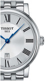 Buy Shop Tissot Carson Premium Lady Silver Dial Silver Steel Strap Watch For Women - T122.210.11.033.00 USA Online
