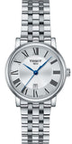 Buy Shop Tissot Carson Premium Lady Silver Dial Silver Steel Strap Watch For Women - T122.210.11.033.00 USA Online