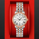 Buy Shop Tissot Carson Premium Lady Silver Dial Two Tone Steel Strap Watch For Women - T122.210.22.033.01 USA Online