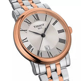 Buy Shop Tissot Carson Premium Lady Silver Dial Two Tone Steel Strap Watch For Women - T122.210.22.033.01 USA Online