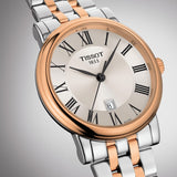 Buy Shop Tissot Carson Premium Lady Silver Dial Two Tone Steel Strap Watch For Women - T122.210.22.033.01 USA Online