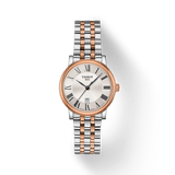 Buy Shop Tissot Carson Premium Lady Silver Dial Two Tone Steel Strap Watch For Women - T122.210.22.033.01 USA Online