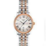 Buy Shop Tissot Carson Premium Lady Silver Dial Two Tone Steel Strap Watch For Women - T122.210.22.033.01 USA Online