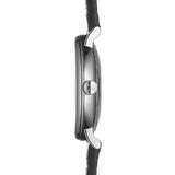 Buy Shop Tissot Carson Premium Powermatic 80 Black Dial Black Leather Strap Watch For Men - T122.407.16.051.00 USA Online