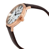 Buy Shop Tissot Carson Premium Powermatic 80 Silver Dial Brown Leather Strap Watch For Men - T122.407.36.033.00 USA Online