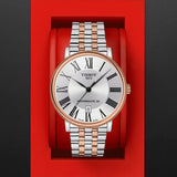 Buy Shop Tissot Carson Premium Powermatic 80 Silver Dial Two Tone Steel Strap Watch For Men - T122.407.22.033.00 USA Online