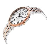 Buy Shop Tissot Carson Premium White Dial Two Tone Steel Strap Watch For Men - T122.410.22.033.00 USA Online
