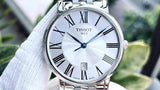 Buy Shop Tissot Carson Premium Silver Dial Silver Steel Strap Watch For Men - T122.410.11.033.00 USA Online
