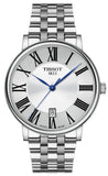 Buy Shop Tissot Carson Premium Silver Dial Silver Steel Strap Watch For Men - T122.410.11.033.00 USA Online