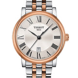 Buy Shop Tissot Carson Premium White Dial Two Tone Steel Strap Watch For Men - T122.410.22.033.00 USA Online