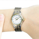 Buy Shop Tissot Carson Steel Lady White Dial Quartz Watch For Women - T085.210.22.011.00 USA Online