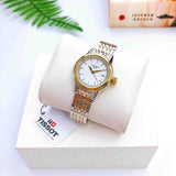 Buy Shop Tissot Carson Steel Lady White Dial Quartz Watch For Women - T085.210.22.011.00 USA Online