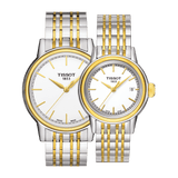Buy Shop Tissot Carson Steel Lady White Dial Quartz Watch For Women - T085.210.22.011.00 USA Online